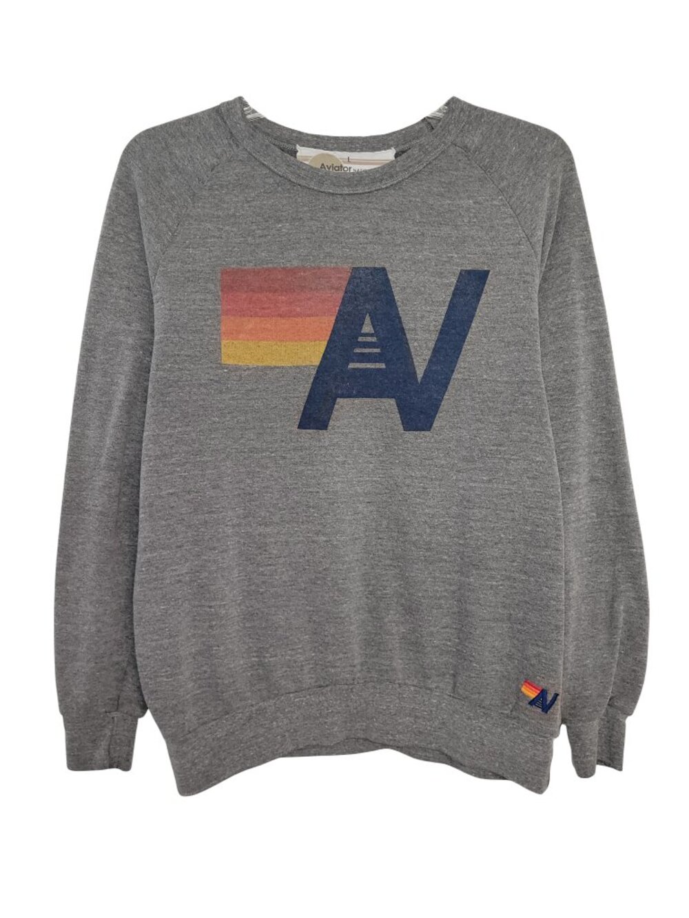 Aviator Nation Unisex Logo Crew Sweatshirt